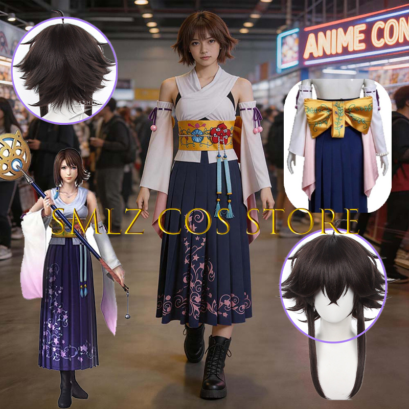 Cosplay Anime Women - زي تنكري نسائي Smlz FFX يونا
