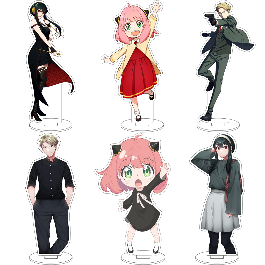 Anime Cosplay Anya - تماثيل أكريليك أنمي SPY×FAMILY بطول 16