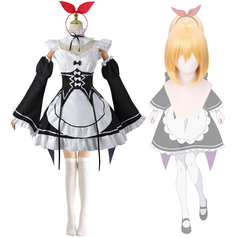 Anime Cosplay Re Zero - أزياء Re:ZERO، زي تنكري لشخصية بيترا