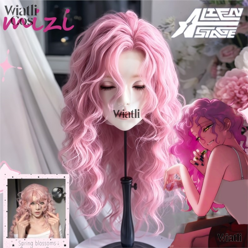 Cosplay Anime Pink Hair - باروكة تنكرية لشخصية 