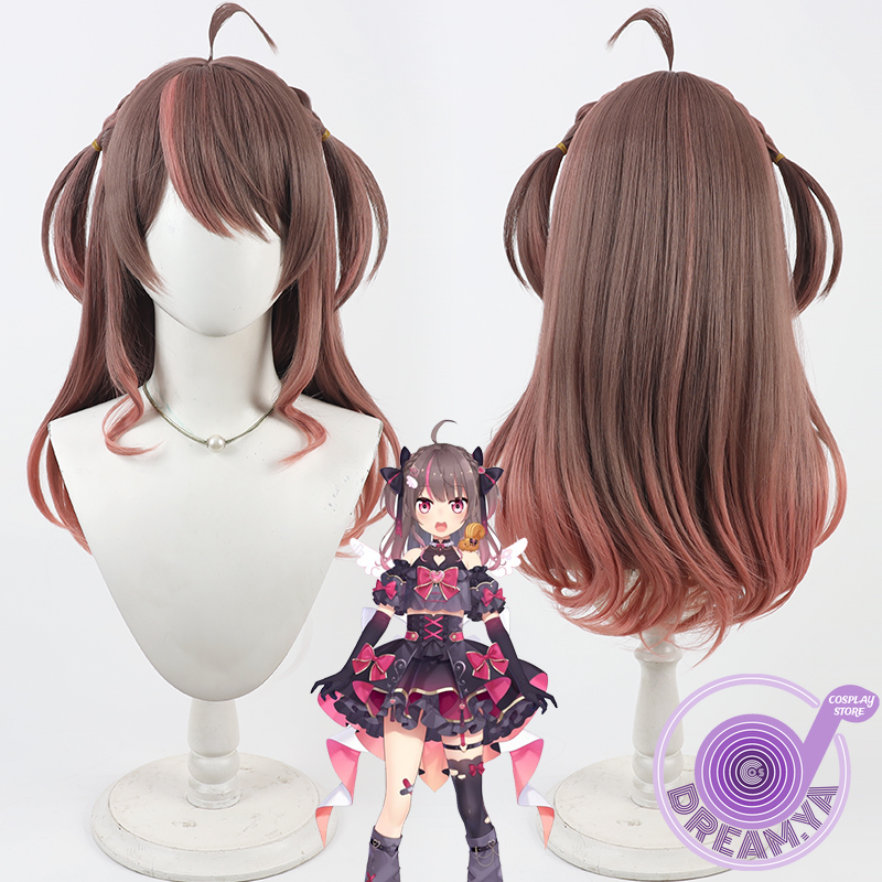 Cosplay Anime Pink Hair - Natsuiro Matsuri شعر مستعار تأثيري Vtuber