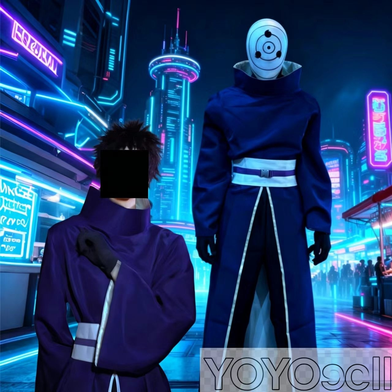 زي تنكري لشخصية أوبيتو أوتشيها - مراجعة Anime Cosplay Obito وسعره