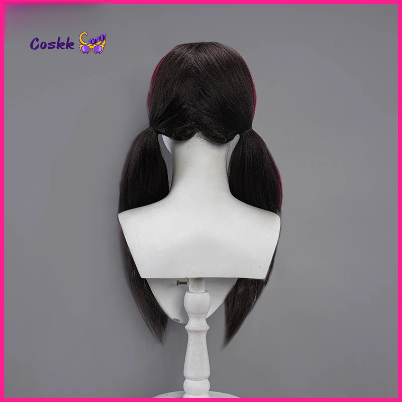 شعر مستعار طويل بطول 60 سم بال - مراجعة Cosplay Anime Pink Hair وسعره