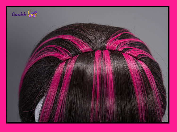 شعر مستعار طويل بطول 60 سم بال - مراجعة Cosplay Anime Pink Hair وسعره