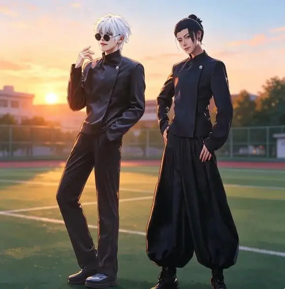 أزياء تنكرية من أنمي جوجوتسو ك - مراجعة Jujutsu Kaisen Uniform وسعره