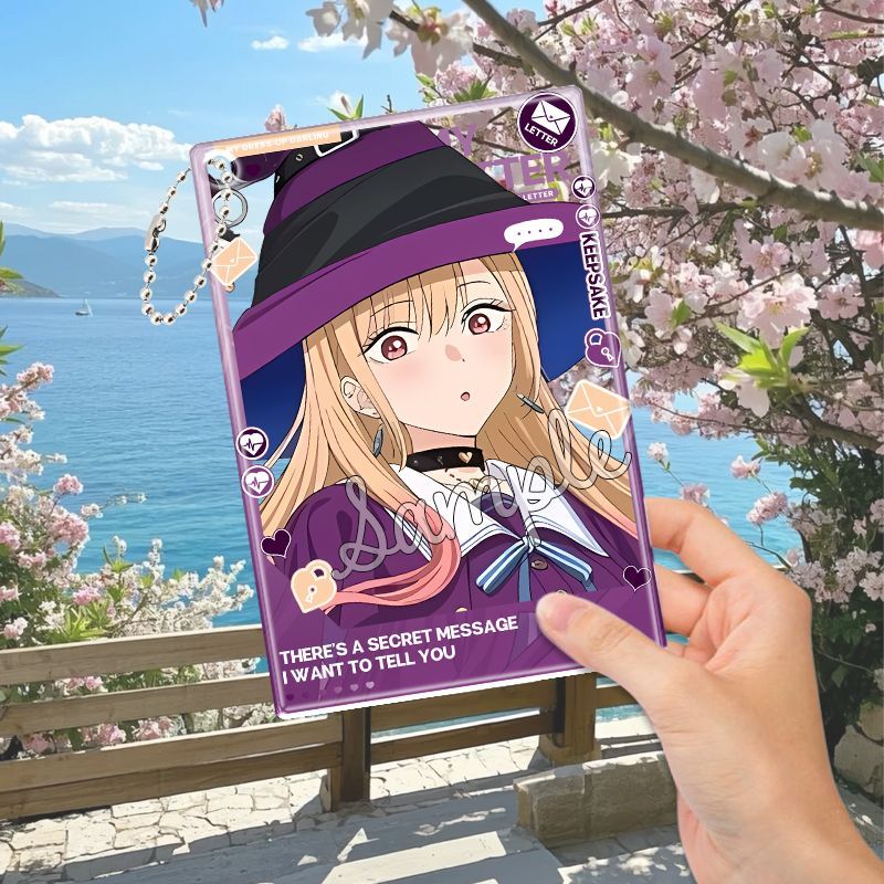 بطاقة أكريليك شفافة بتصميم كرت - مراجعة Anime Cosplay Photo وسعره