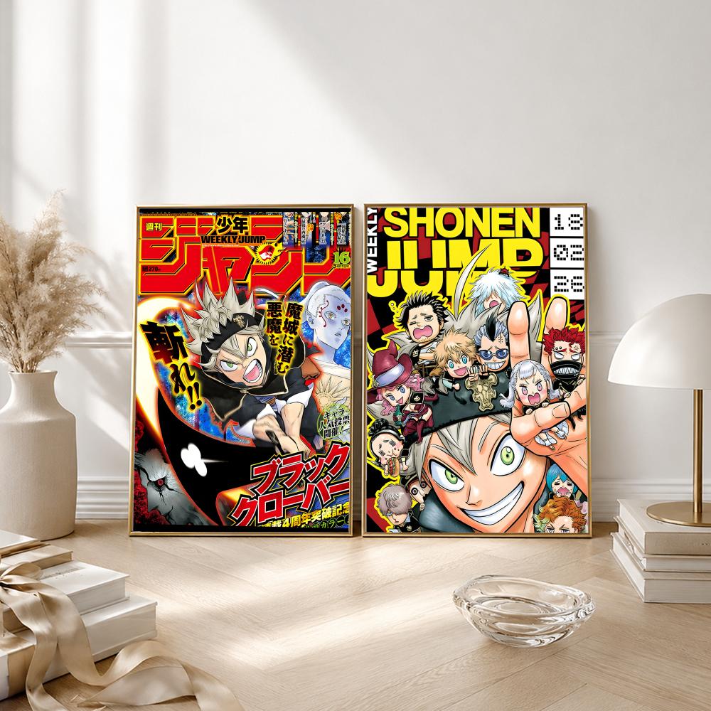 ملصق أنمي بلاك كلوفر ذاتي اللص - مراجعة Black Clover Grimoire وسعره