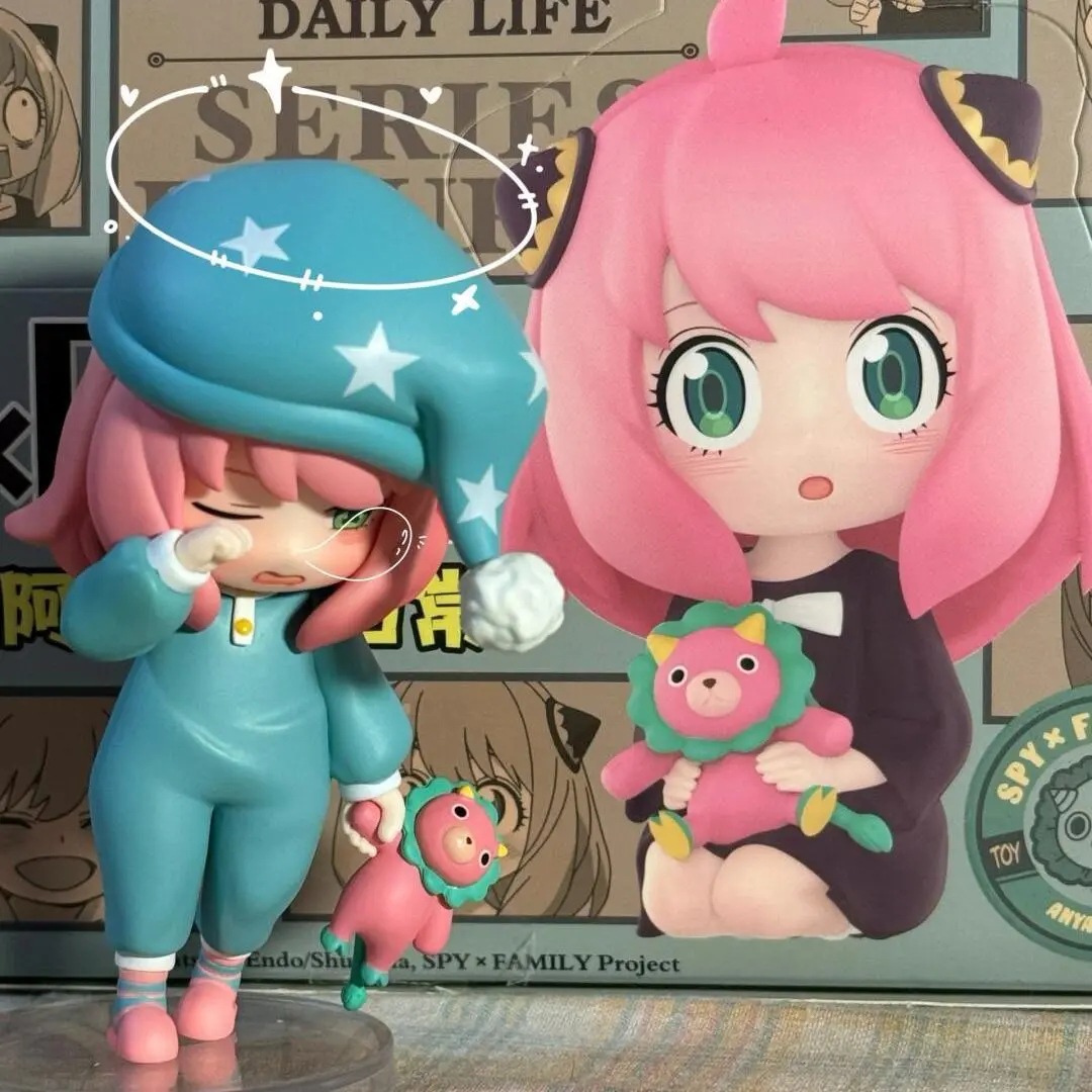 صندوق مفاجآت SPY×FAMILY آنيا ف - مراجعة Anime Cosplay Anya وسعره