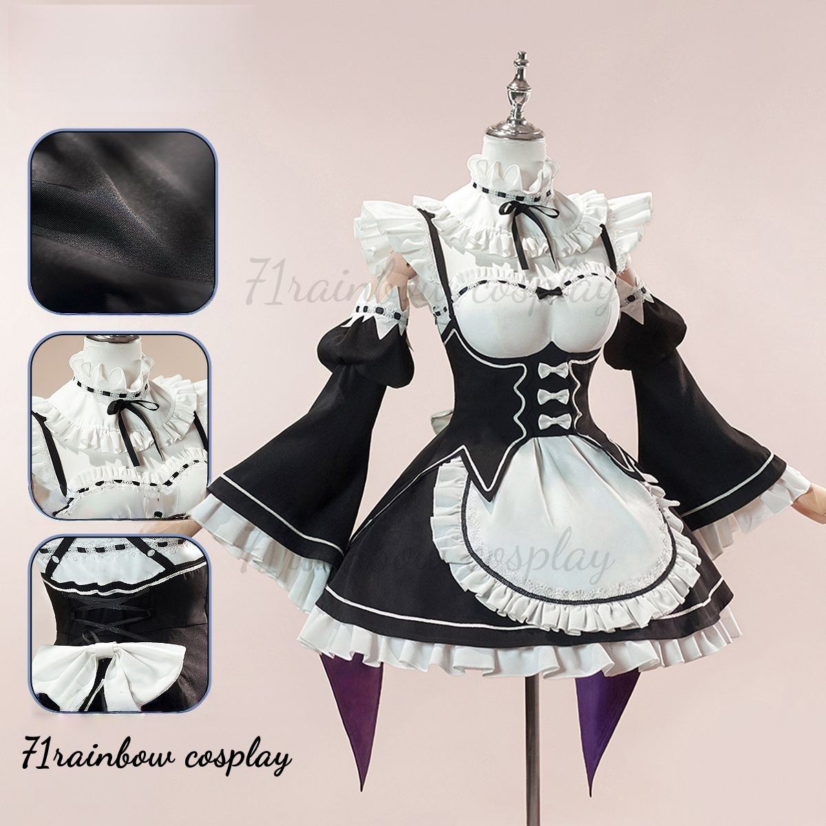 إعادة: الحياة في عالم مختلف من - مراجعة Anime Cosplay Re Zero وسعره