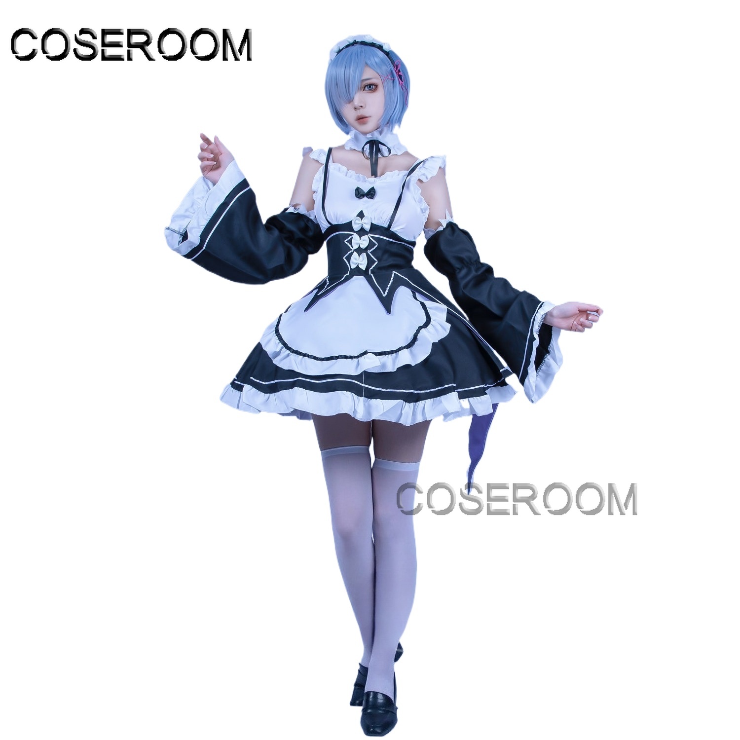 زي تنكري لشخصية ريم من Re Zero - مراجعة Anime Cosplay Re Zero وسعره