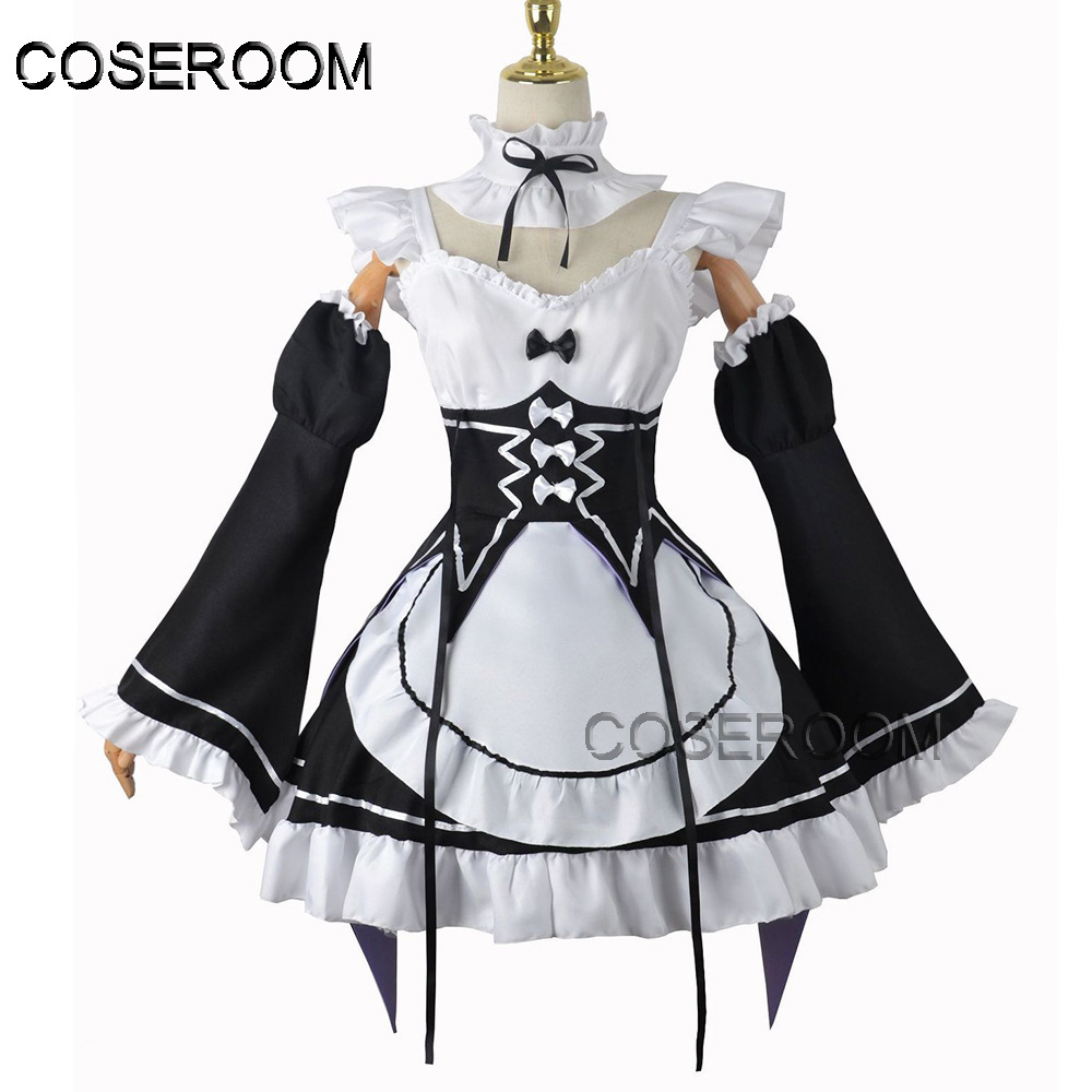 زي تنكري لشخصية ريم من Re Zero - مراجعة Anime Cosplay Re Zero وسعره