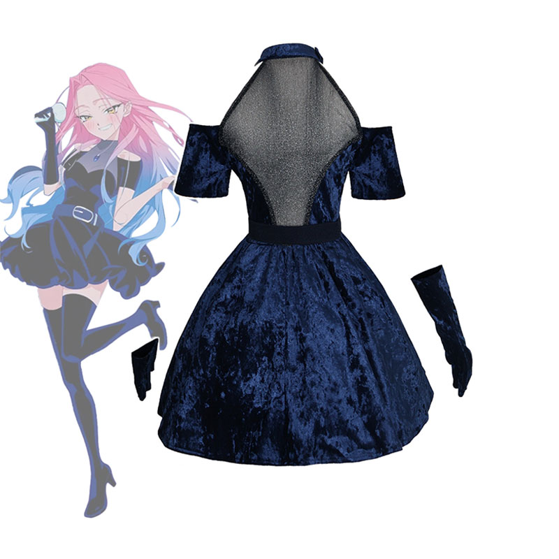 زي تنكري ميزي أنمي على شكل كائ - مراجعة Cosplay Anime Pink Hair وسعره