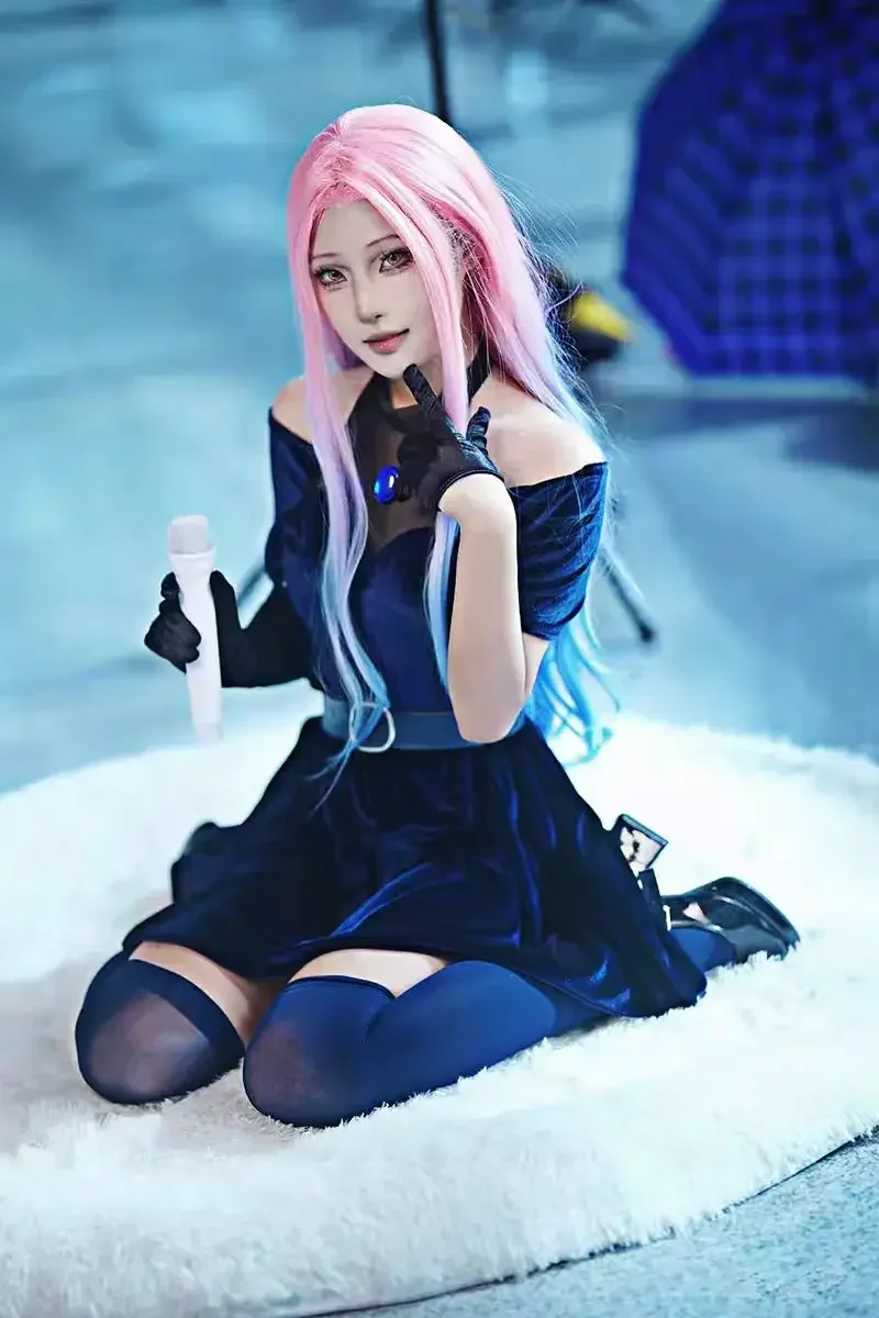 زي ميزي التنكري لعام 2026، زي  - مراجعة Cosplay Anime Pink Hair وسعره