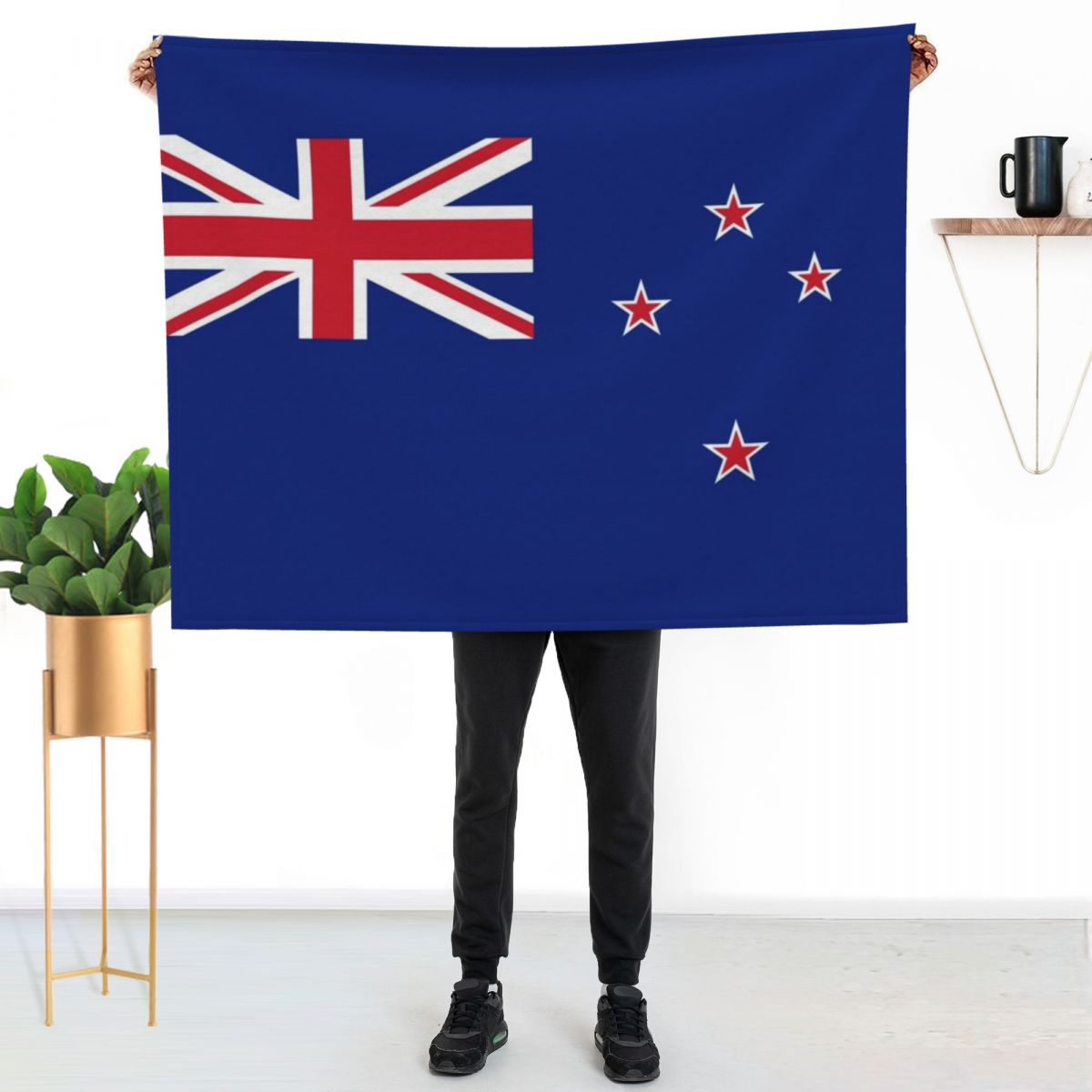 لحاف بعلم نيوزيلندا - بطانية س - مراجعة Anime Cosplay New Zealand وسعره