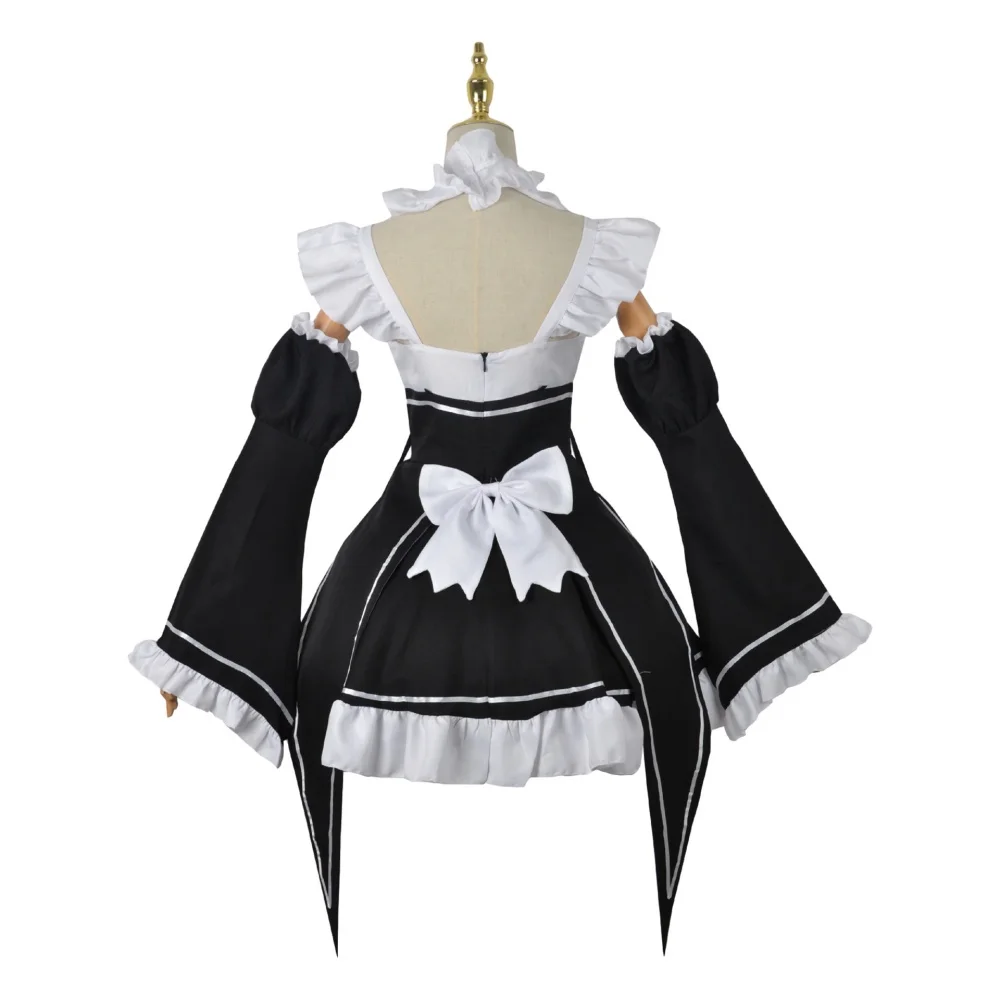 أزياء تنكرية لشخصية رام ريم من - مراجعة Anime Cosplay Re Zero وسعره