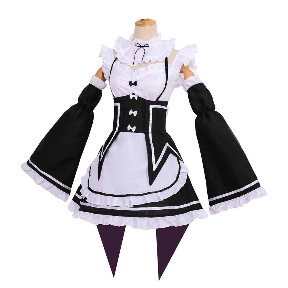 زي تنكري لشخصية ريم من أنمي ري - مراجعة Anime Cosplay Re Zero وسعره